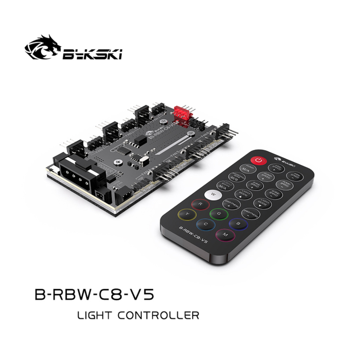 Bykski ARGB 5v Computer Fan 120mm Mute Water Cooling Fan For
