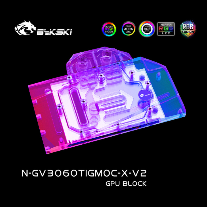 激安通販新作 Water GPU Bykski Cooling 3060TI/3060 RTX Gigabyte For Block その他