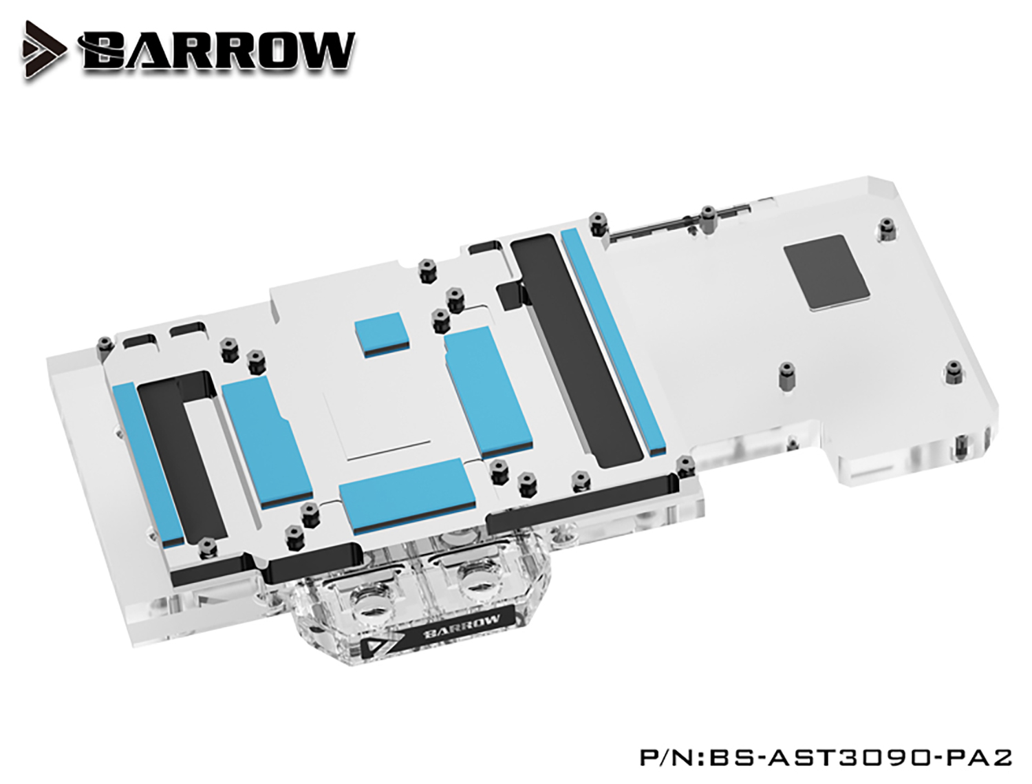 Barrow GPU Water Block For ASUS TUF RTX 3090 3080Ti 3080 GAMING