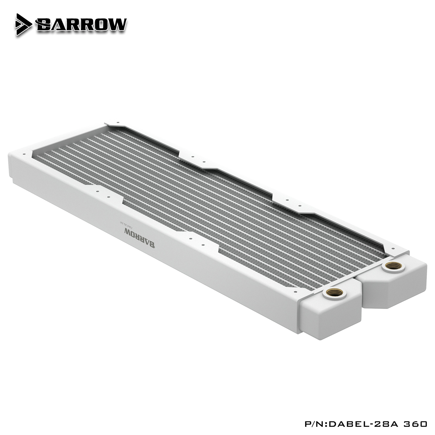 ロピア 爆買い Barrow 120/240/360/480 28mm Black/White Radiator, Copper Red ロッド