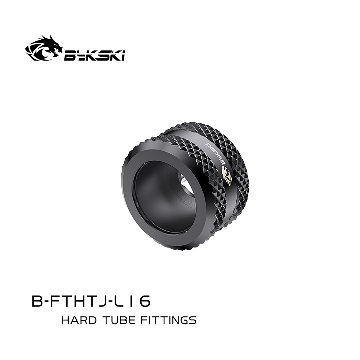 Anti-Off Type Hard Tube Fitting Bykski With Enhanced Silicone G1/4