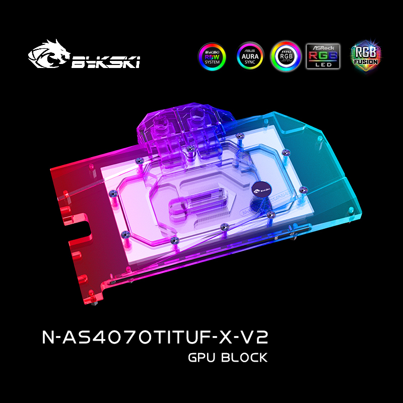 Bykski GPU Water Block For Asus TUF / Dual RTX 4070 Ti | FormulaMod