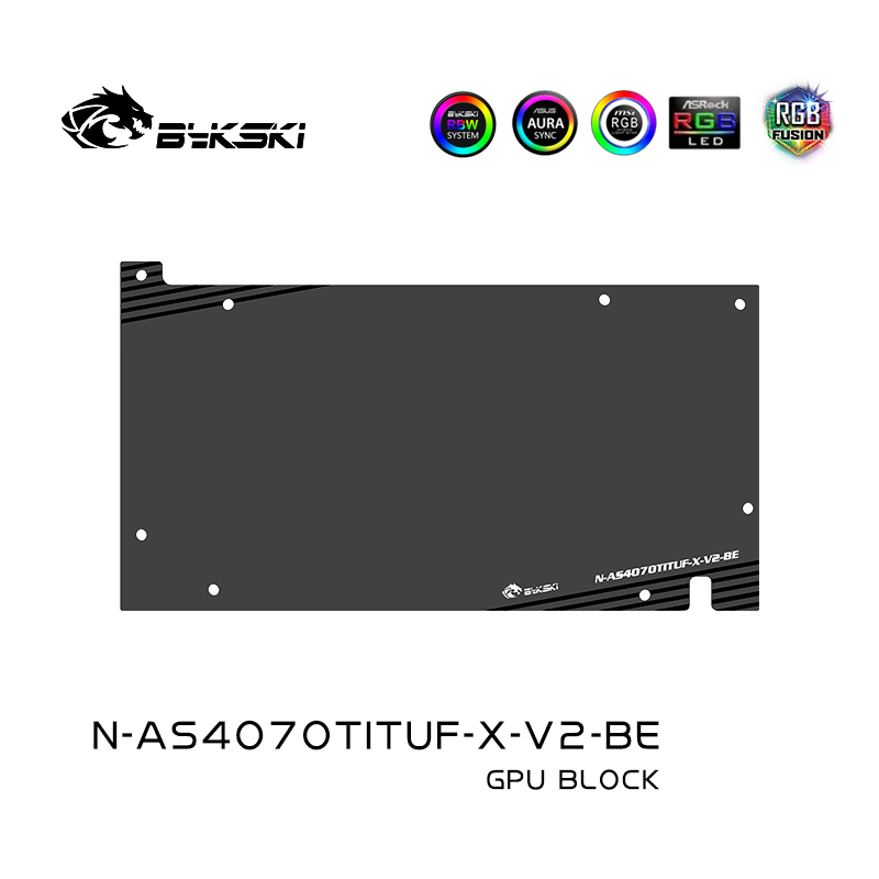Bykski GPU Water Block For Asus TUF / Dual RTX 4070 Ti | FormulaMod