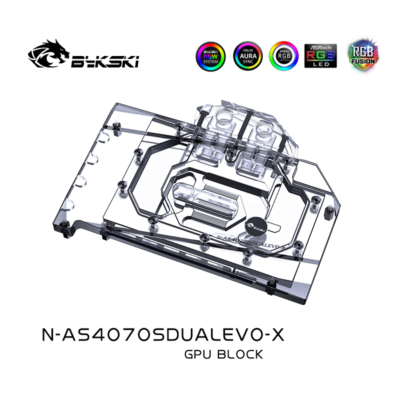 Bykski GPU Water Block For ASUS RTX 4070 SUPER EVO, Ful | FormulaMod