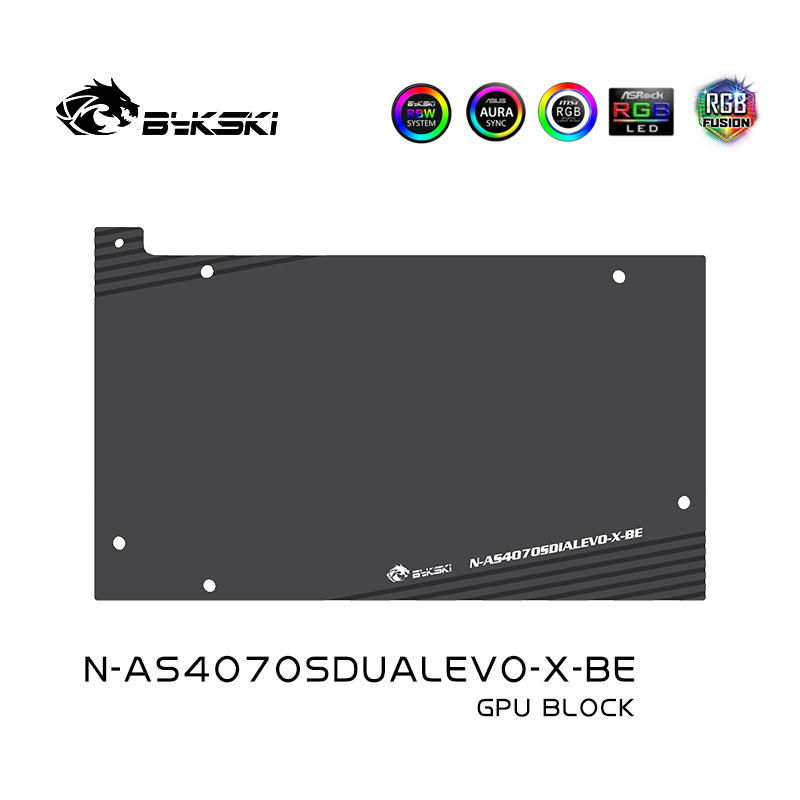 Bykski GPU Water Block For ASUS RTX 4070 SUPER EVO, Ful | FormulaMod