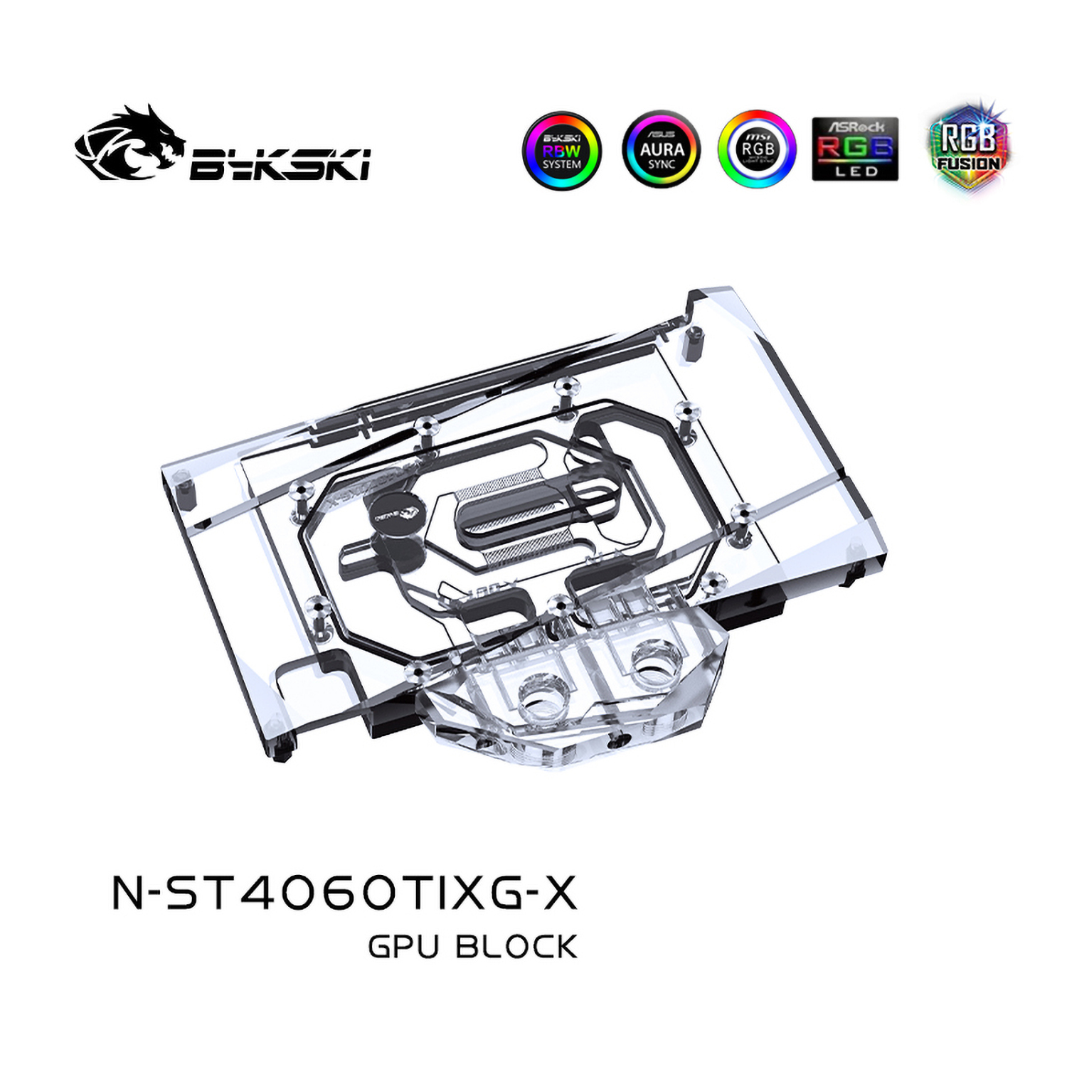 Bykski N-ST4060TIXG-X Zotac RTX 4060 Ti X-Gaming OC