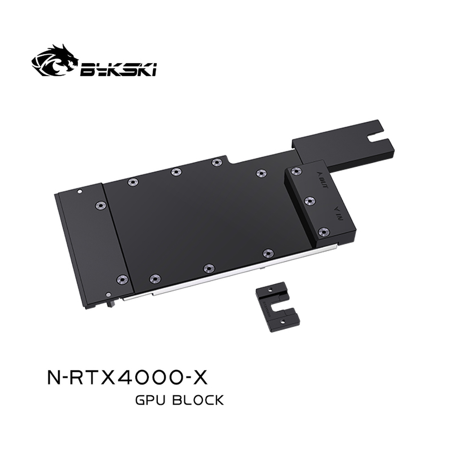 グラフィックボード・グラボ・ビデオカード BYKSKI N-RTXA4000-X WATER BLOCK Bykski N-RTX4000-X RTX 4000 Ada Water Block