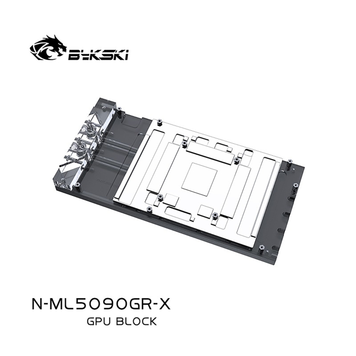 ☆kuro☆NFT 石鯛 POWER LOOP ADVANCE 540M Bykski GPU Water Block For Manli Renaissance GeForce RTX