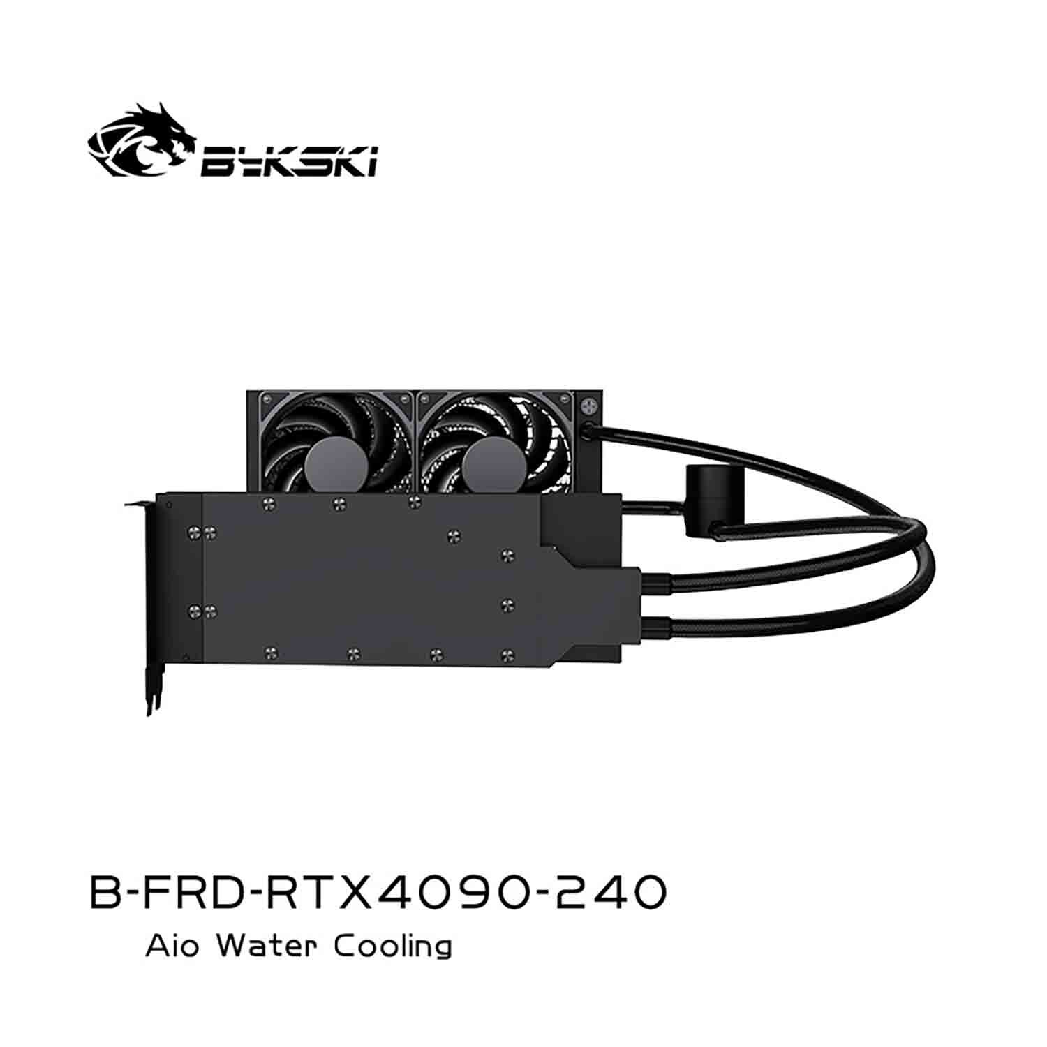 Bykski All-in-one GPU water cooling, For NVIDIA RTX4090 24GD6X