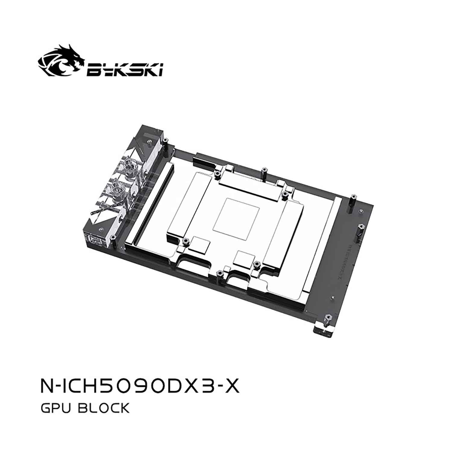 Bykski N-ICH5090DX3-X INNO3D MSI 5090 Water Block ARGB