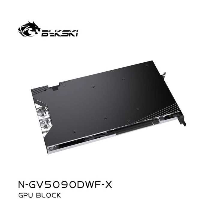 GIGABYTE グラフィックボード RTX5090 ヒートシンク Bykski N-GV5090DWF-X RTX 5090 GPU Block for Gigabyte