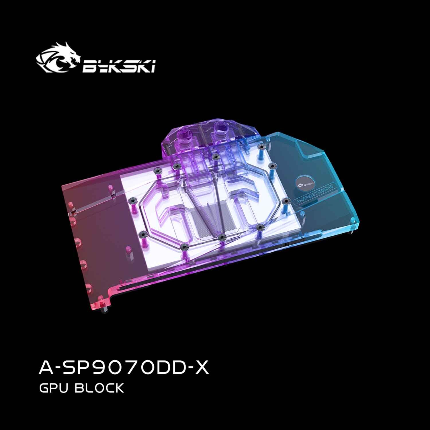 Bykski A-SP9070DD-X - Sapphire NITRO+ RX 9070 Water Block