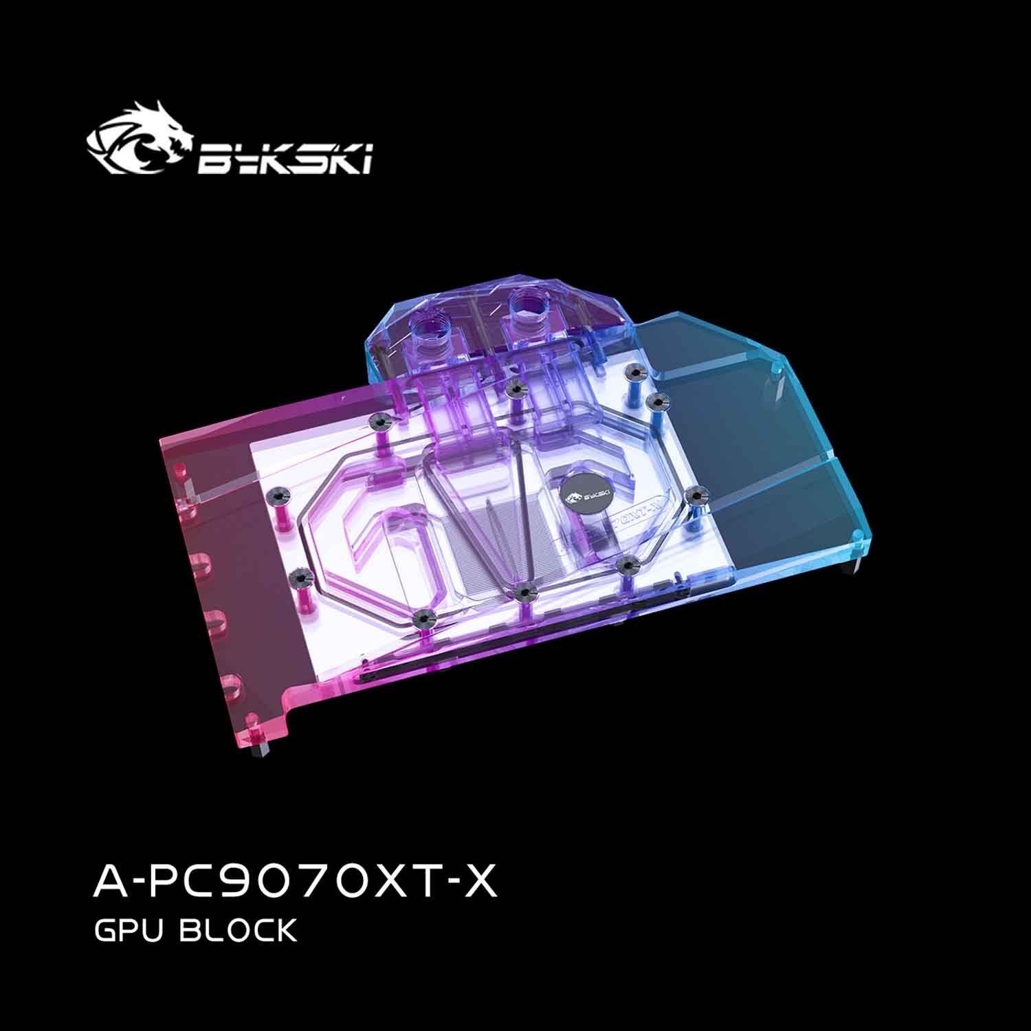 Overclock Rx 5700 Xt Water Cooler Bykski GPU Water Block For AMD