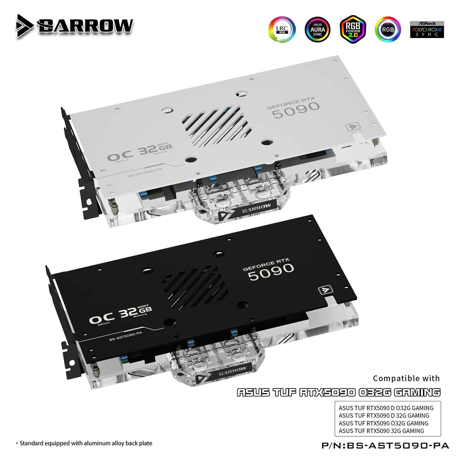 Barrow BS-AST5090-PA GPU Block - ASUS TUF RTX 5090
