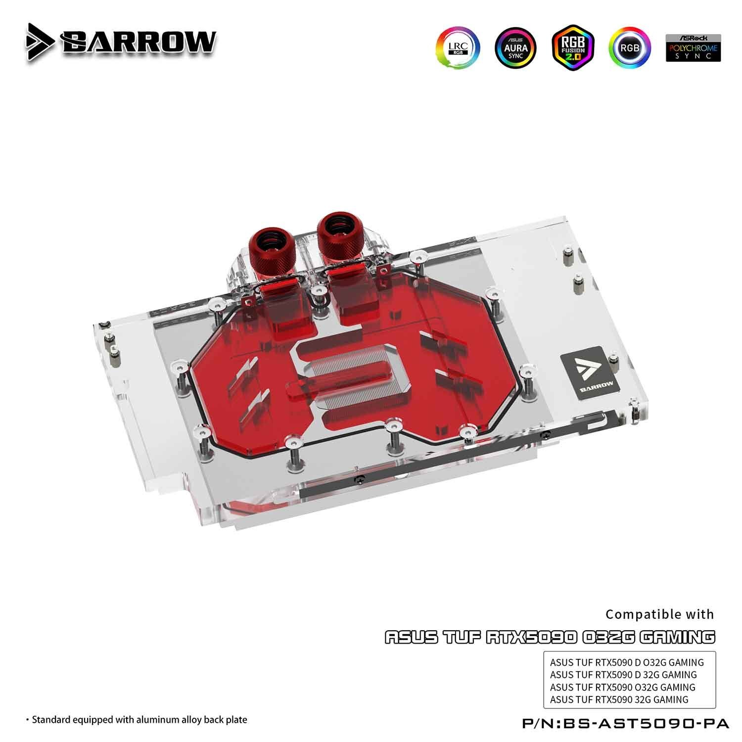 Barrow BS-AST5090-PA GPU Block - ASUS TUF RTX 5090