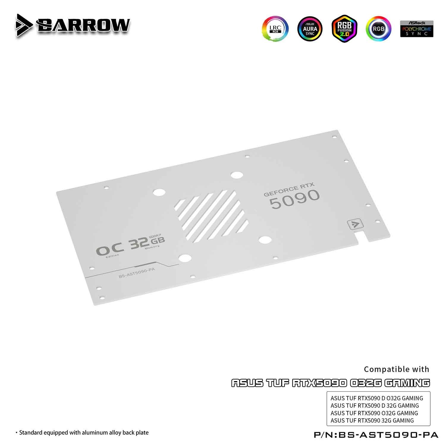 Barrow BS-AST5090-PA GPU Block - ASUS TUF RTX 5090