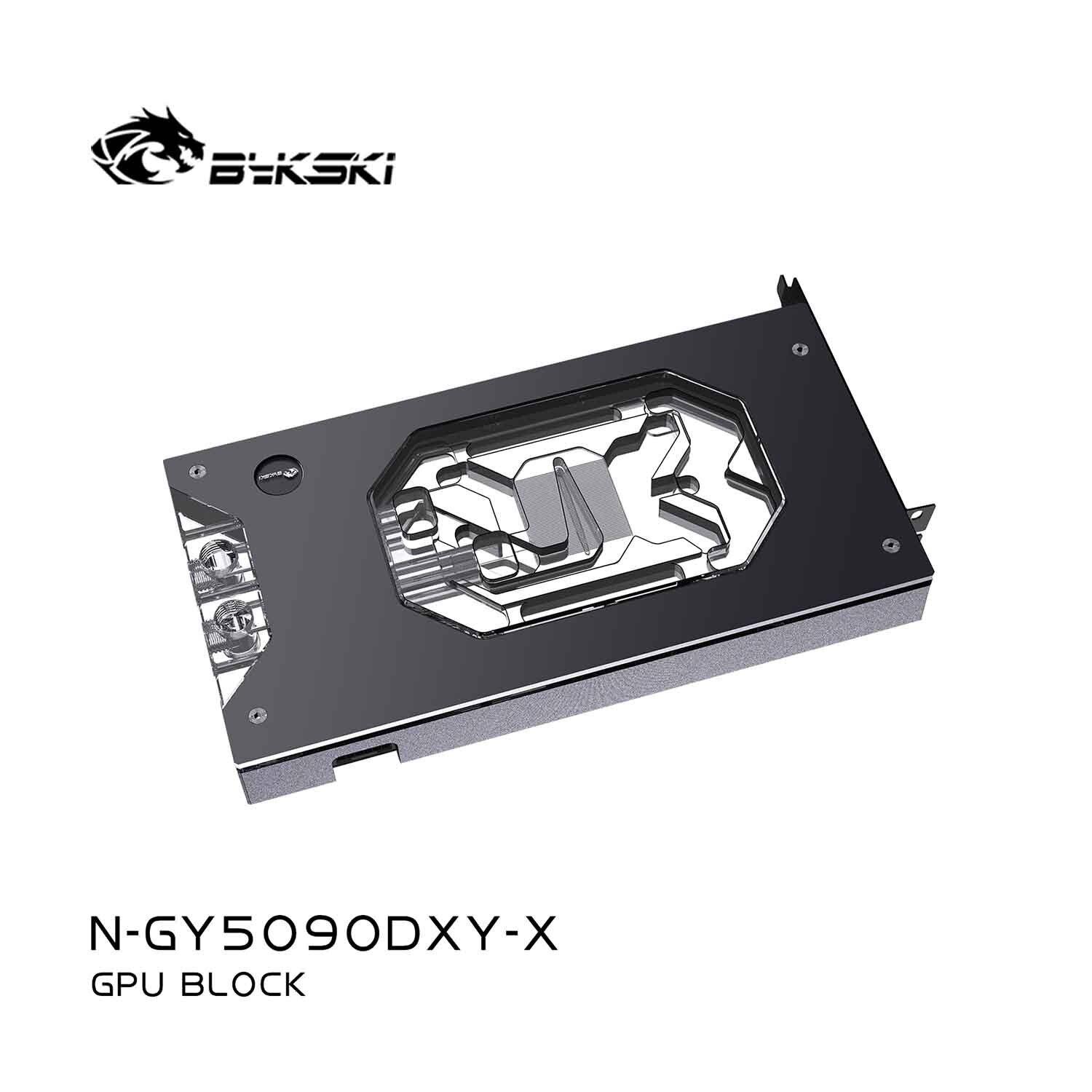 Bykski GPU Water Block For NVIDIA Public Version , Full Cover With