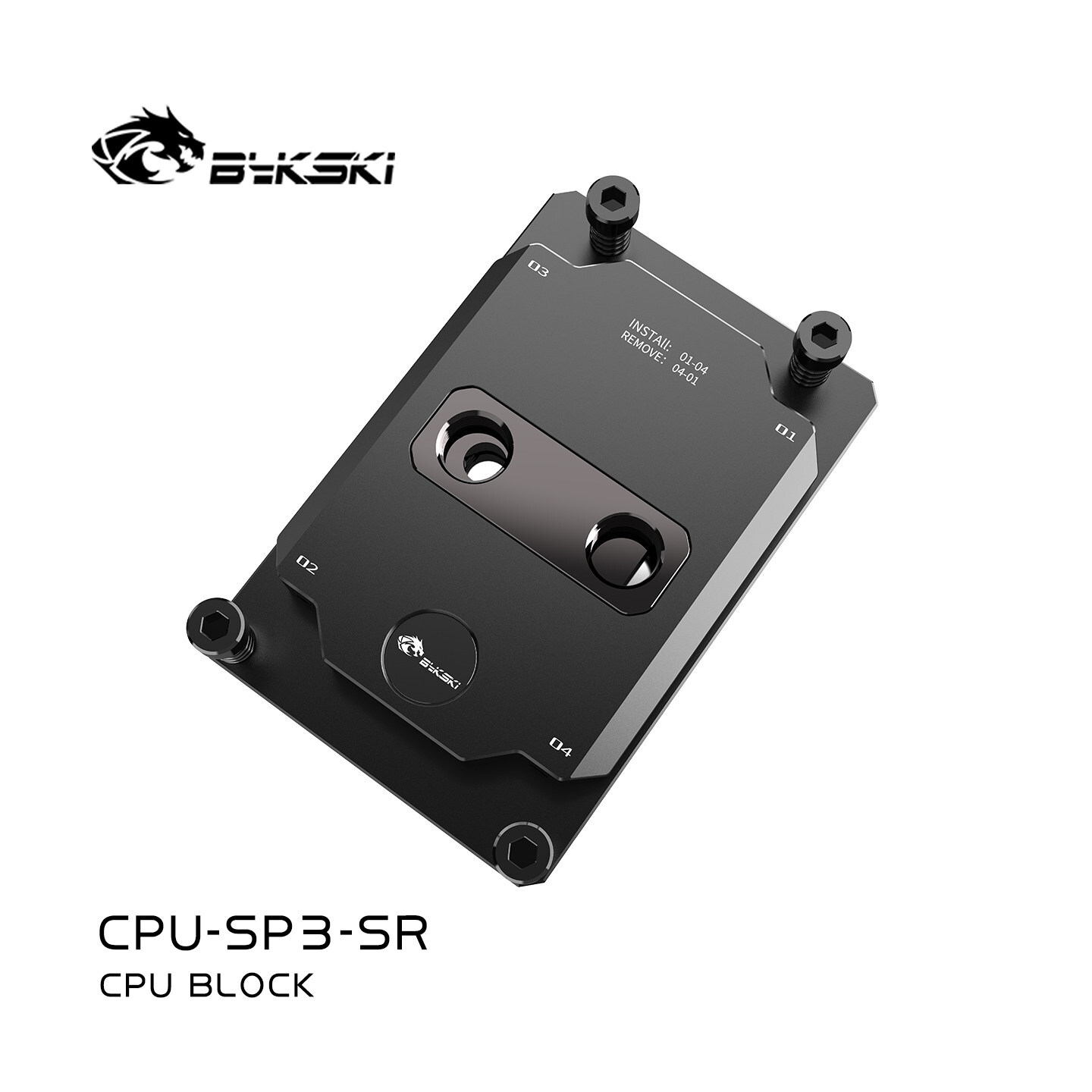 Bykski CPU Block For AMD TR4/SP3/SP6 Server, AI Cloud S | FormulaMod