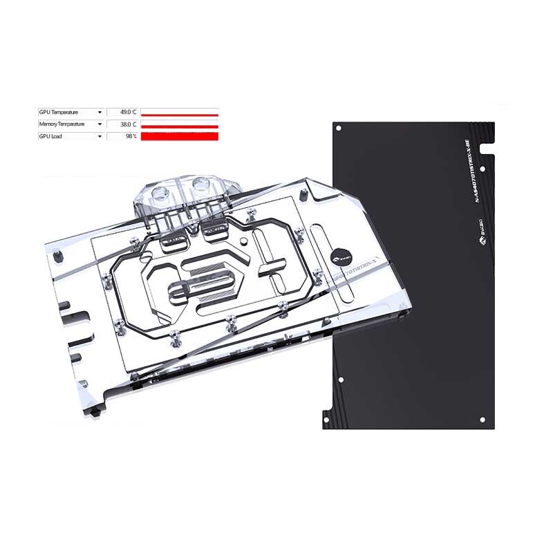 Bykski N-AS4070TISTRIX-X ASUS Strix 4070 Ti Block