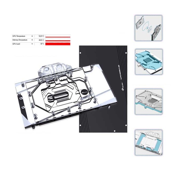 Bykski N-PNY4090-X PNY RTX 4090 XLR8 Block