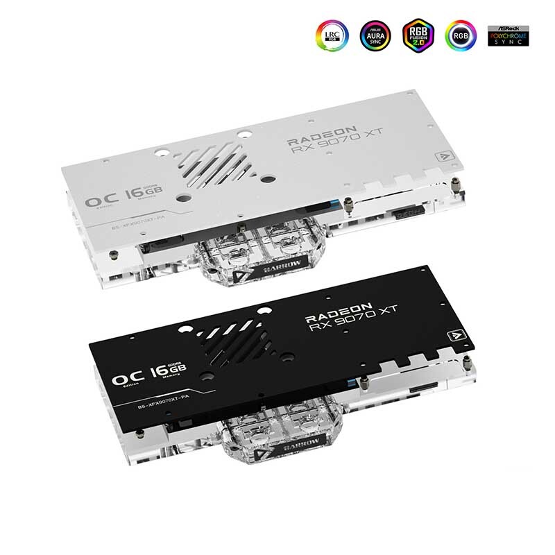 Barrow BS-XFX9070XT-PA XFX RX 9070 XT 16GB Block