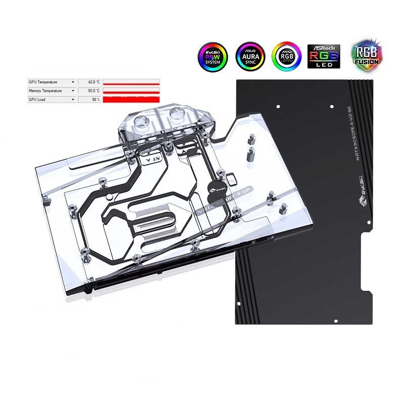 Bykski N-RTX3090FE-X-V2 RTX 3090 FE Water Block