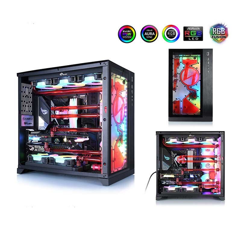 Bykski Front Panel Distro Plate Kit For Lian Li O11 XL | FormulaMod
