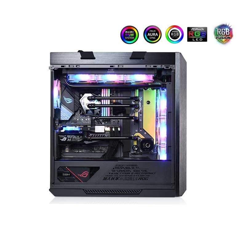 Bykski Distro Plate Kit For ASUS ROG Strix Helios Case, | FormulaMod