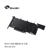 Bykski N-H100-80G-X-V2 All-Metal Graphics Card Water Block for NVIDIA H100/H800 80GB Bykski N-H100-80G-X-V2 H100 H800 80GB Water Block N-H100-80G-X,Bykski H100 water block,NVIDIA H100 80GB water cooling,H800 GPU water block,H100 HPC water cooler