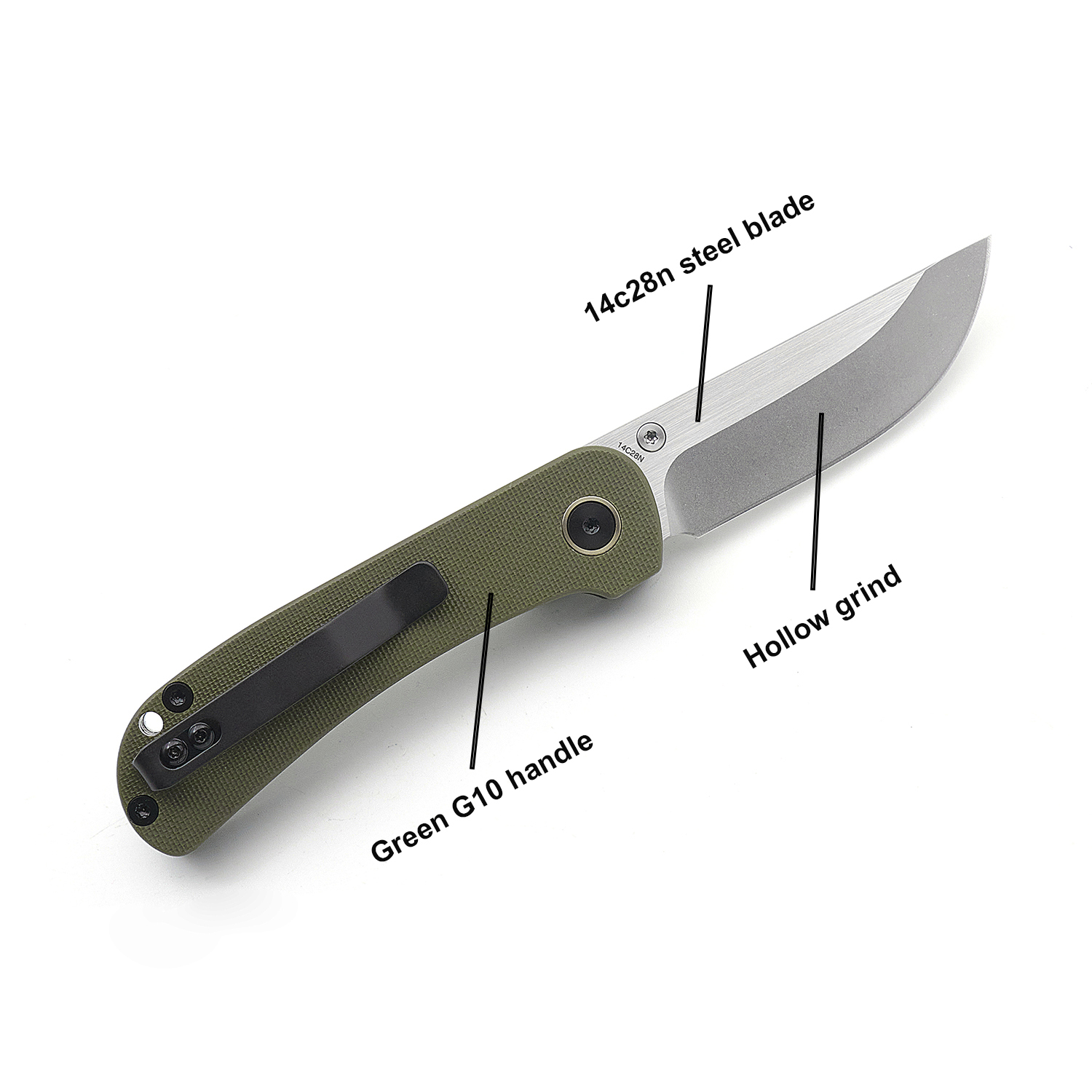 DOPPELGANGER - na_ka_g Miguron Knives Takog Front Flipper Folding Knife 3.0