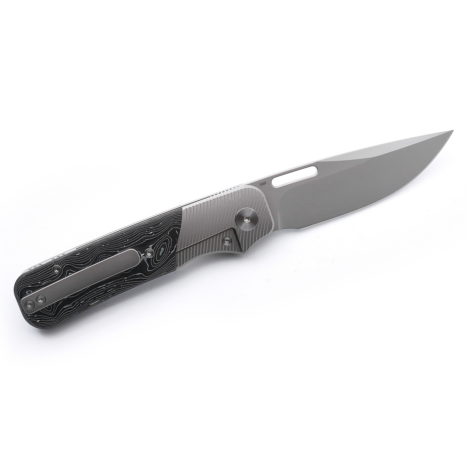 ◆ami9622◆ Ameight Knives Flix II Front Flipper Folding Knife 3.25