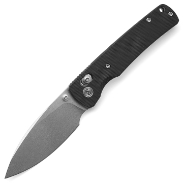 Stonewash blade with Black G10 handle 817AWBK