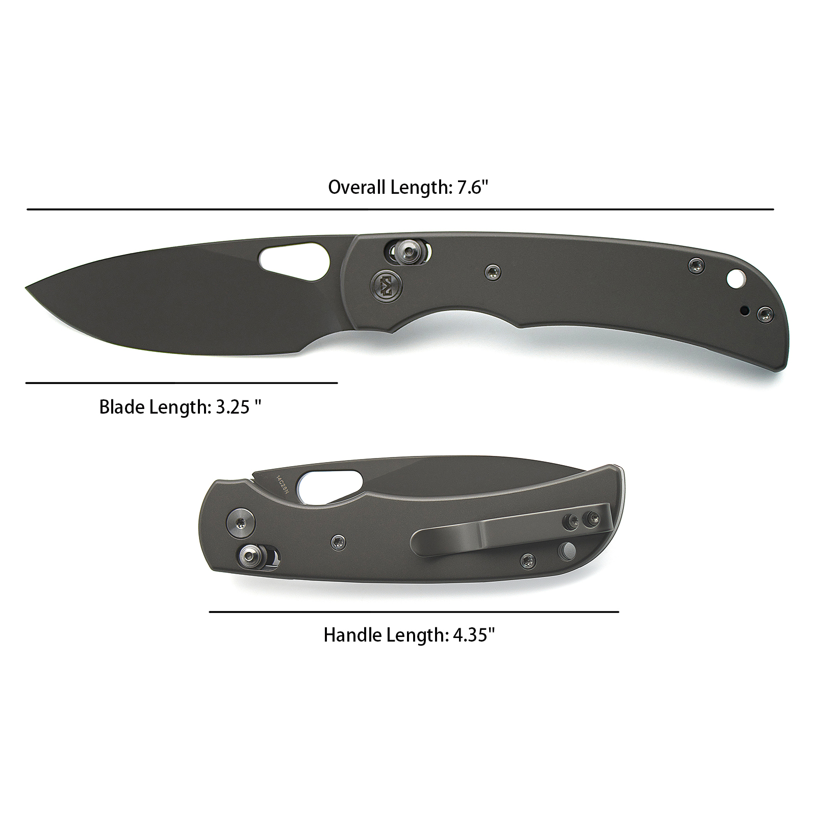 M Miguron Knives Moyarl Crossbar Lock Folding Knife 3.25
