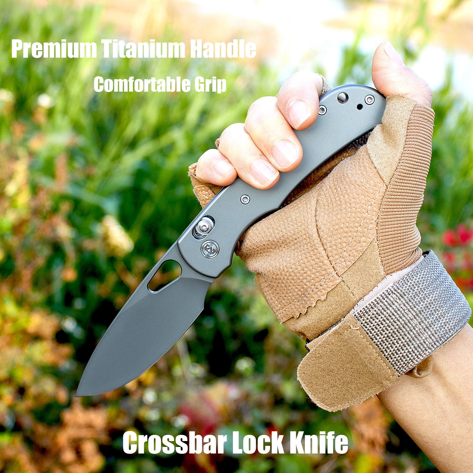 M Miguron Knives Moyarl Crossbar Lock Folding Knife 3.25