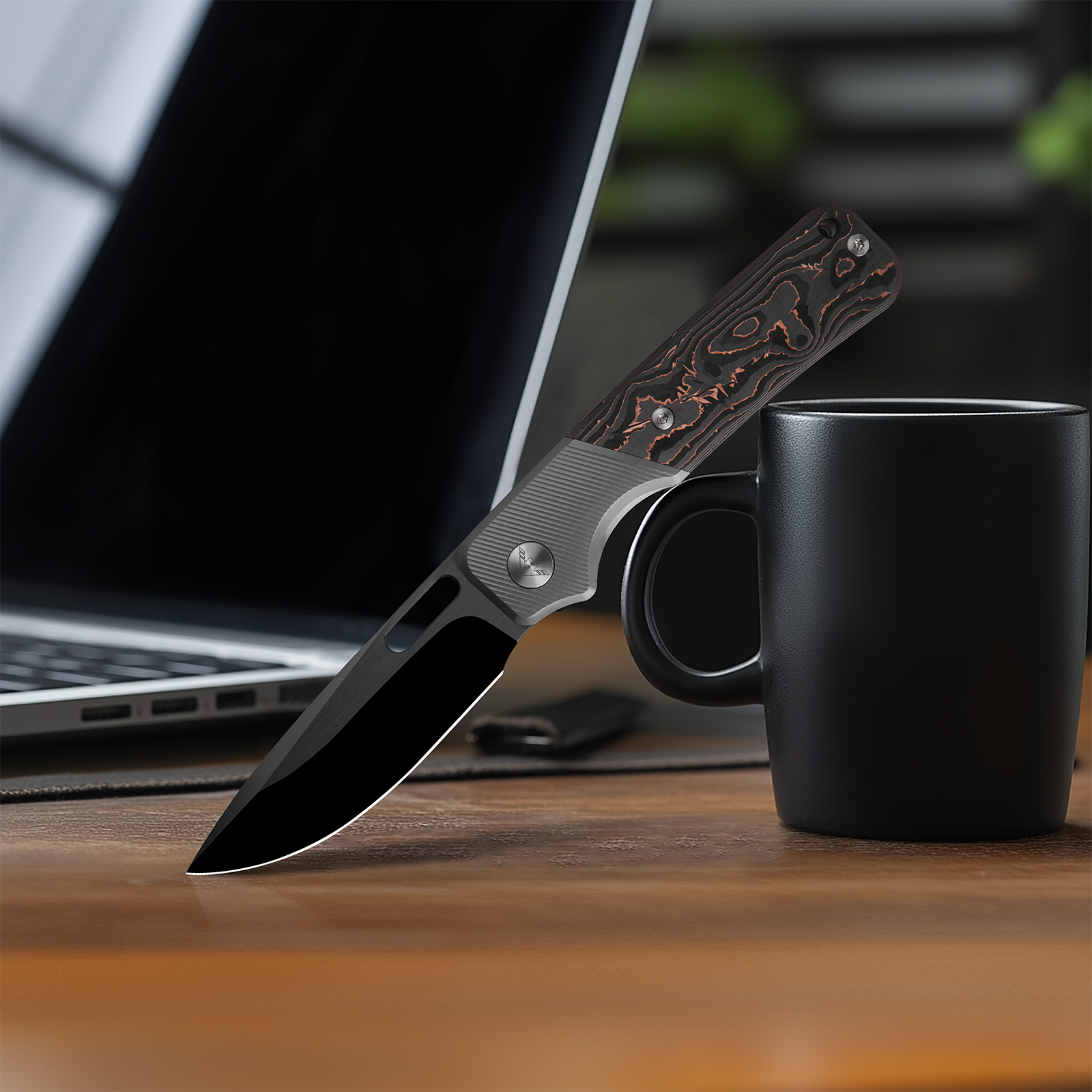 Ameight Knives Flix II Front Flipper Folding Knife 3.5