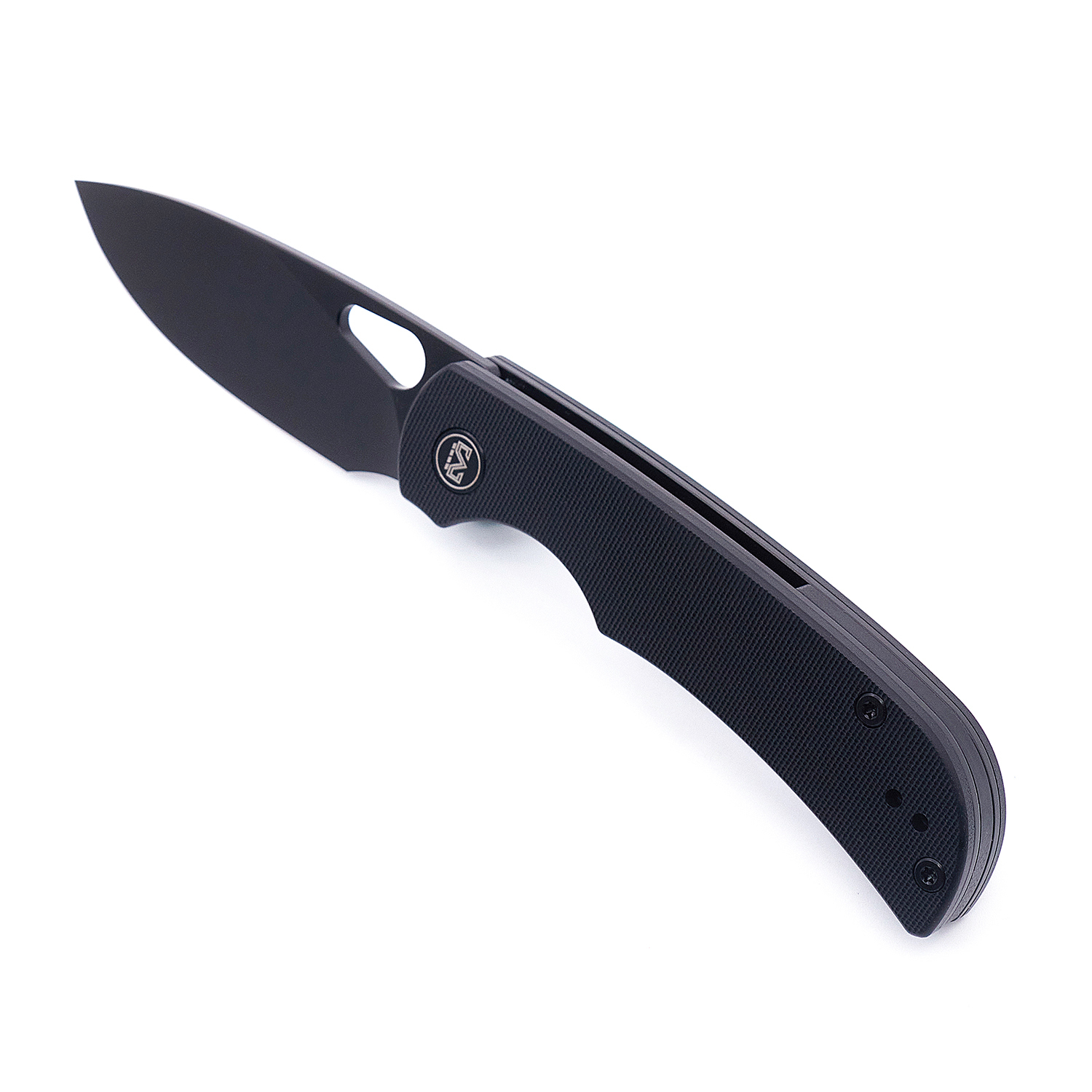 M Miguron Knives Moyarl Pocket Folding Knife 3.5 Black PVD 14C28N