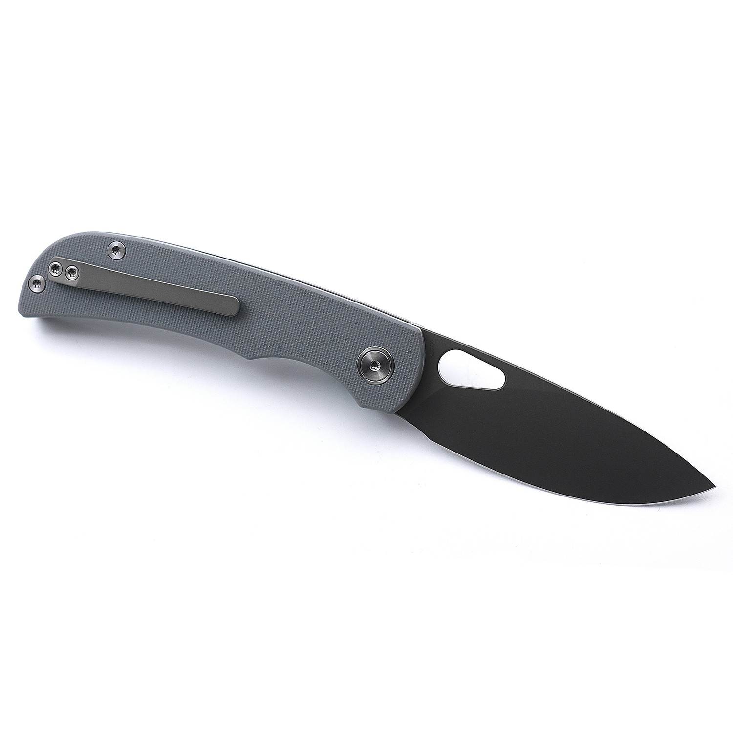 M Miguron Knives Moyarl Pocket Folding Knife 3.5 Black PVD 14C28N