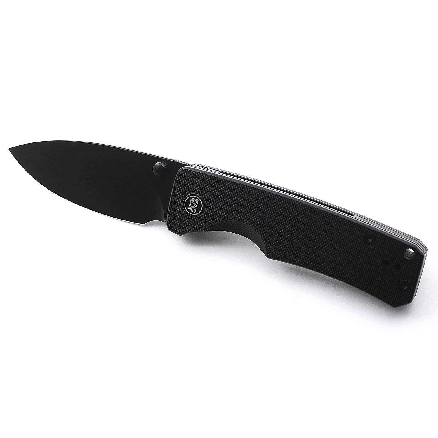 M Miguron Knives Moyarl Pocket Folding Knife 3.5 Black PVD 14C28N