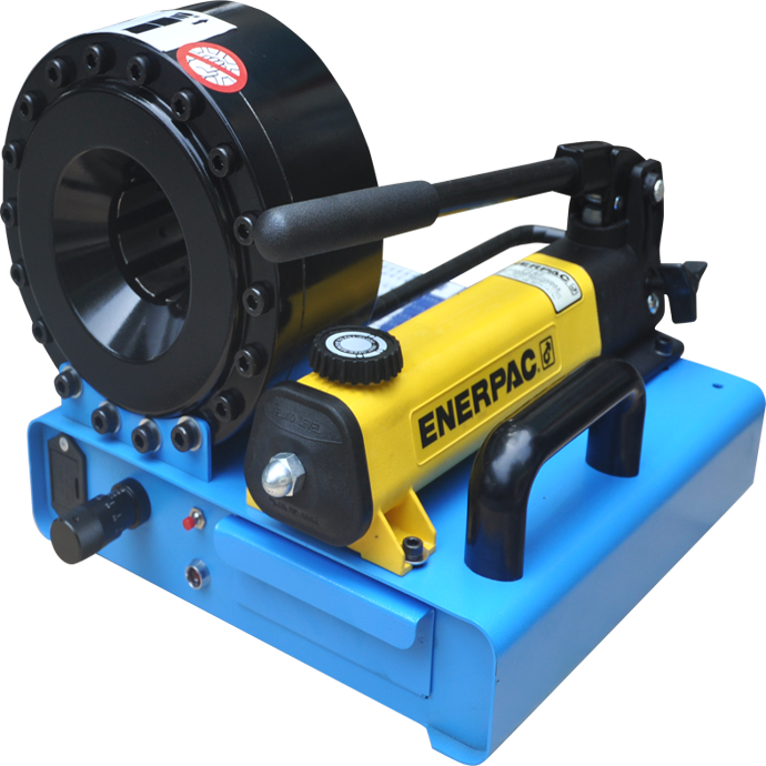 portable 1inch hose crimping machine with 7 sets dies