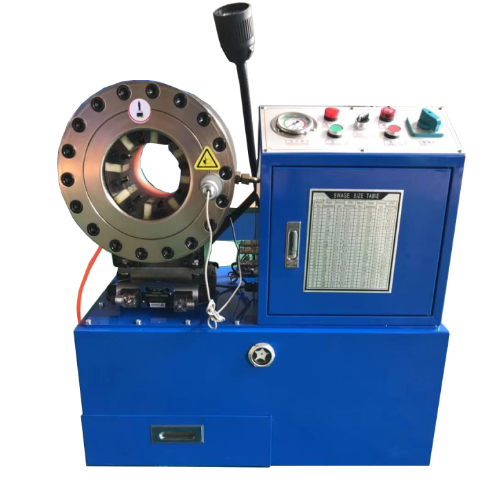 4inch used hydraulic hose crimping machine with 14 sets of dies for free