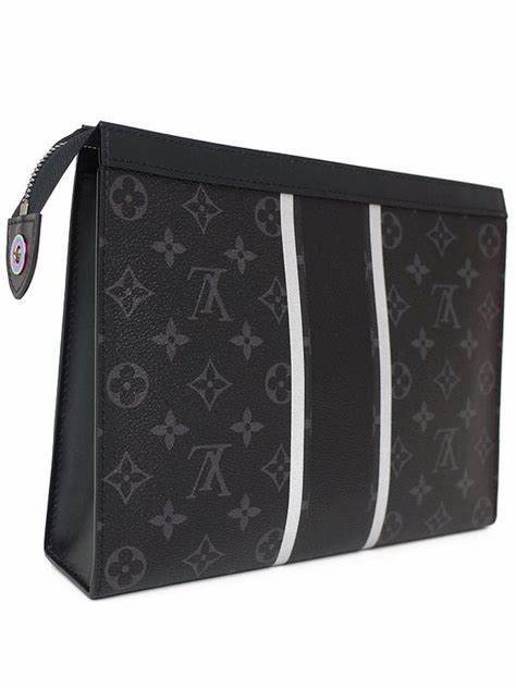 THE BEST QUALITY DUPES REPLICA Louis Vuitton Pochette Voyage Bag Envelope Zipper Purse M64440