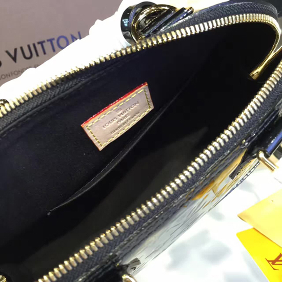 THE BEST QUALITY DUPES REPLICA Louis Vuitton M50418 Alma BB Tote Bag Monogram Vernis