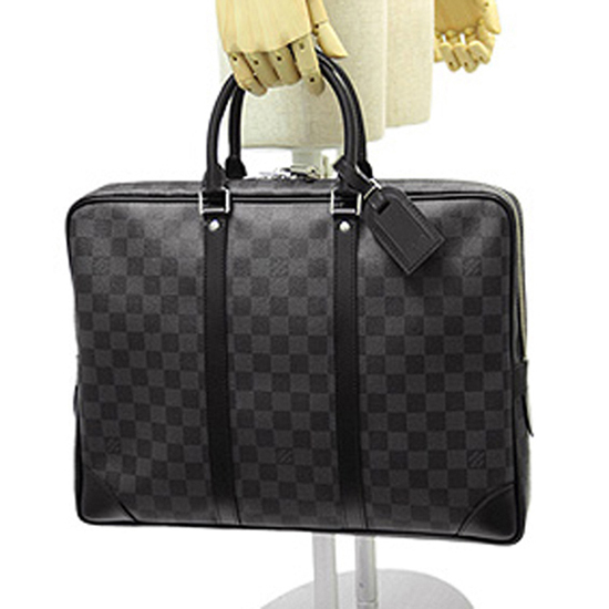 THE BEST QUALITY DUPES REPLICA Louis Vuitton N41125 Porte-Documents Voyage Briefcase Damier ...