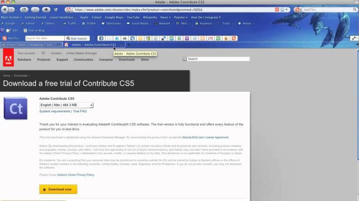 Buy Adobe Contribute CS5