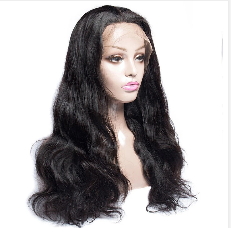 HD Lace Front Wigs Pre Plucked bleached knots Natural ...