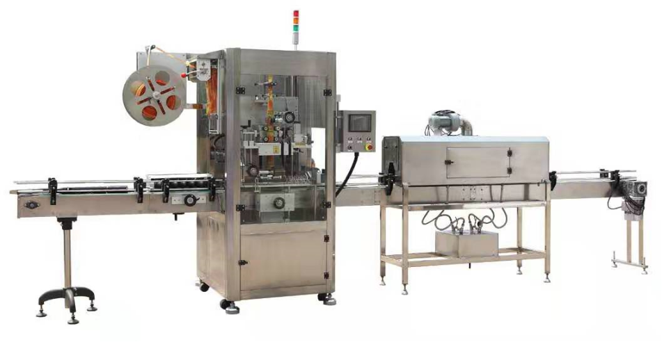 Automatic-Labeling Machine-Sleeve labeling machine with factory price-Tianfuchenglai-71 Automatic-Labeling Machine Pasting for bottle bag surface-Tianfuchenglai