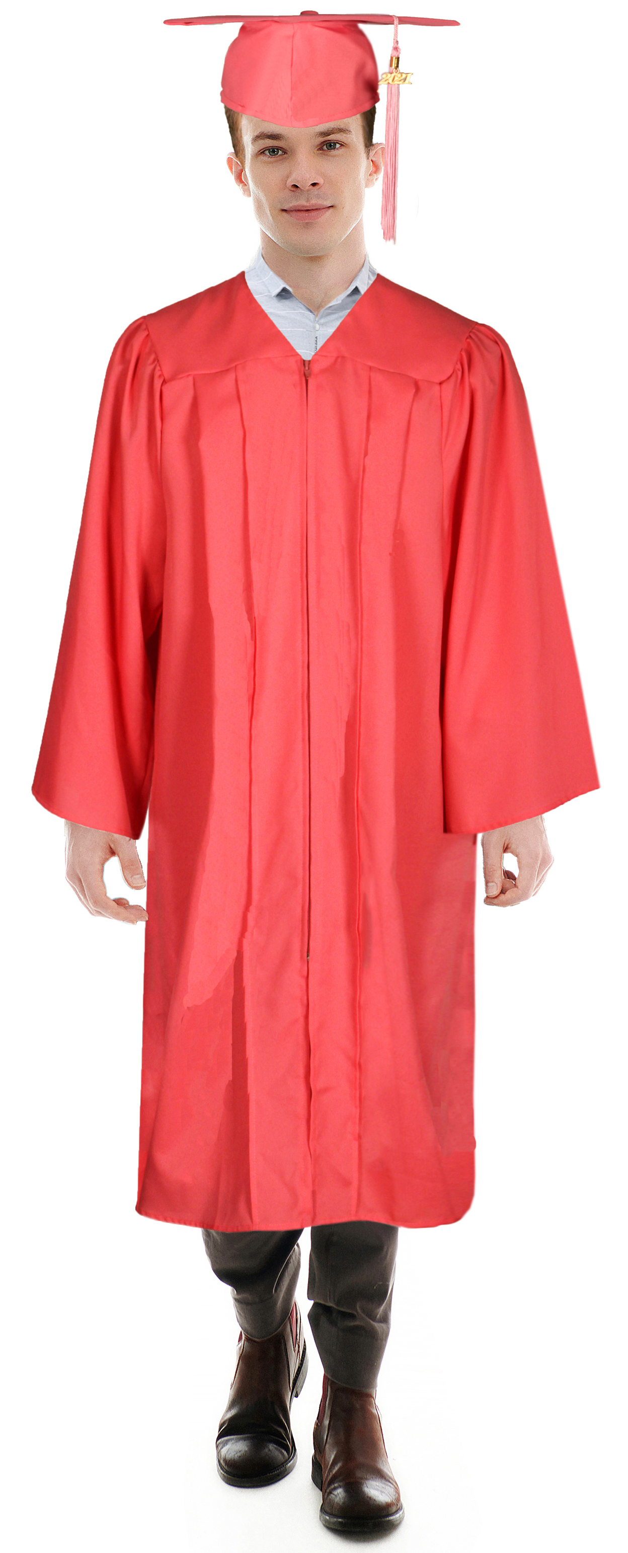 graduation gown and collar