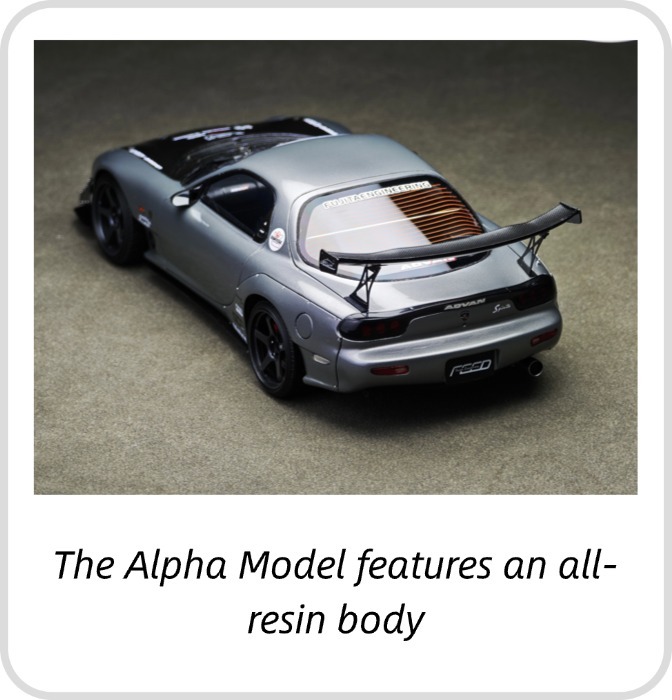 1/24 scale model car kit Mazda RX7 FD (FEED)魔王-Alpha Model