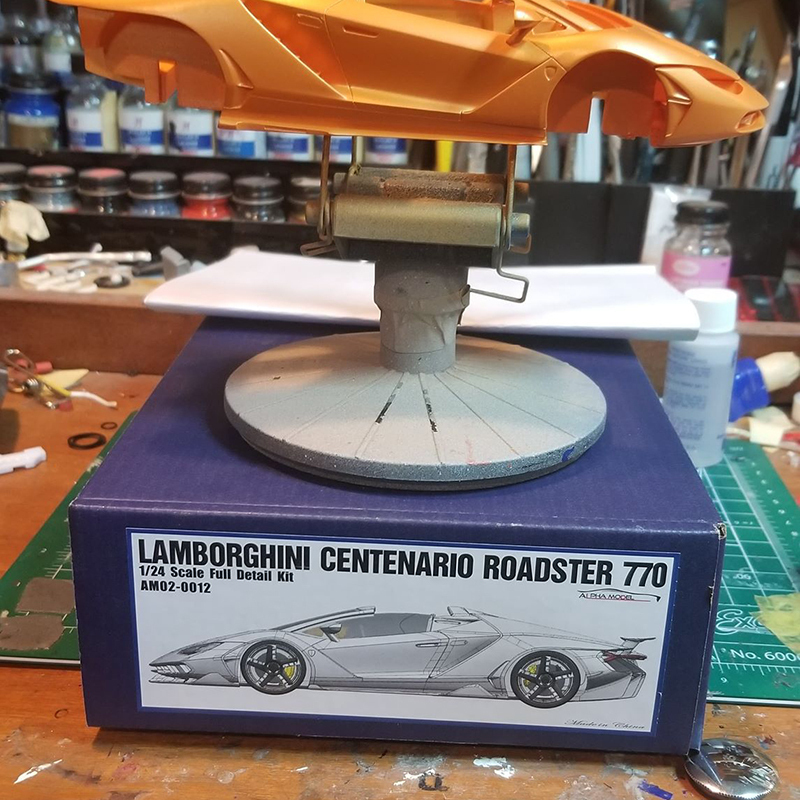 1/24 Lamborghini Centenario Roadster (Build by Charlie Contreras)