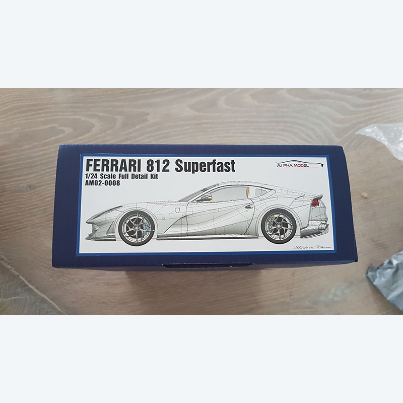 1/24 Ferrari 812 Superfast (Build by Daniel Tsp Yip)
